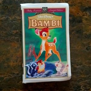 Walt Disney Bambi VHS